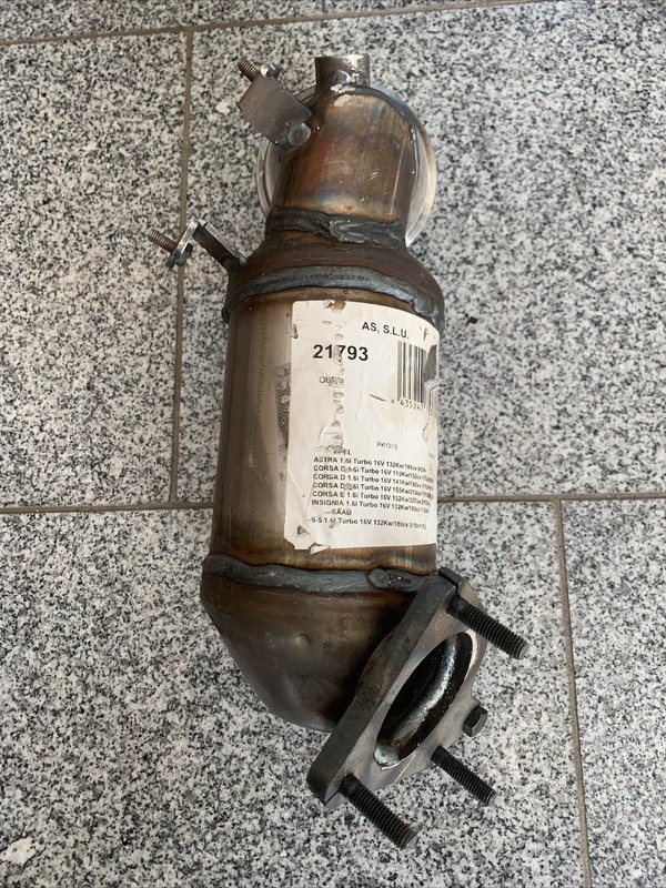 As Katalysator 21793 FÃ¼R Opel Saab 1,6i Turbo + Anbausatz