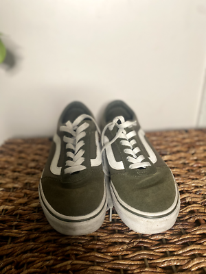 Army green deals vans shoes