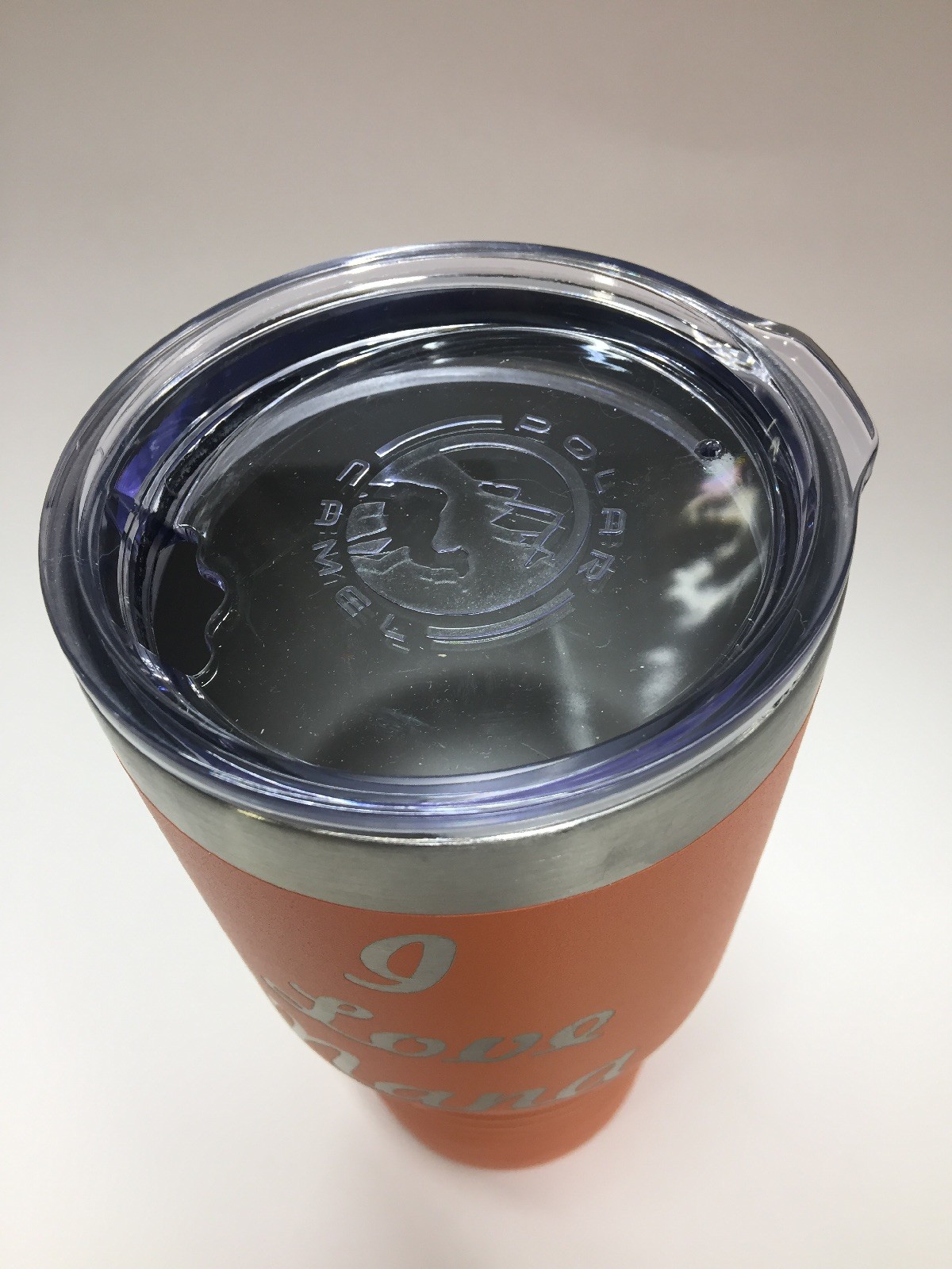 NWT I Love Nana 30oz. Orange Tumbler