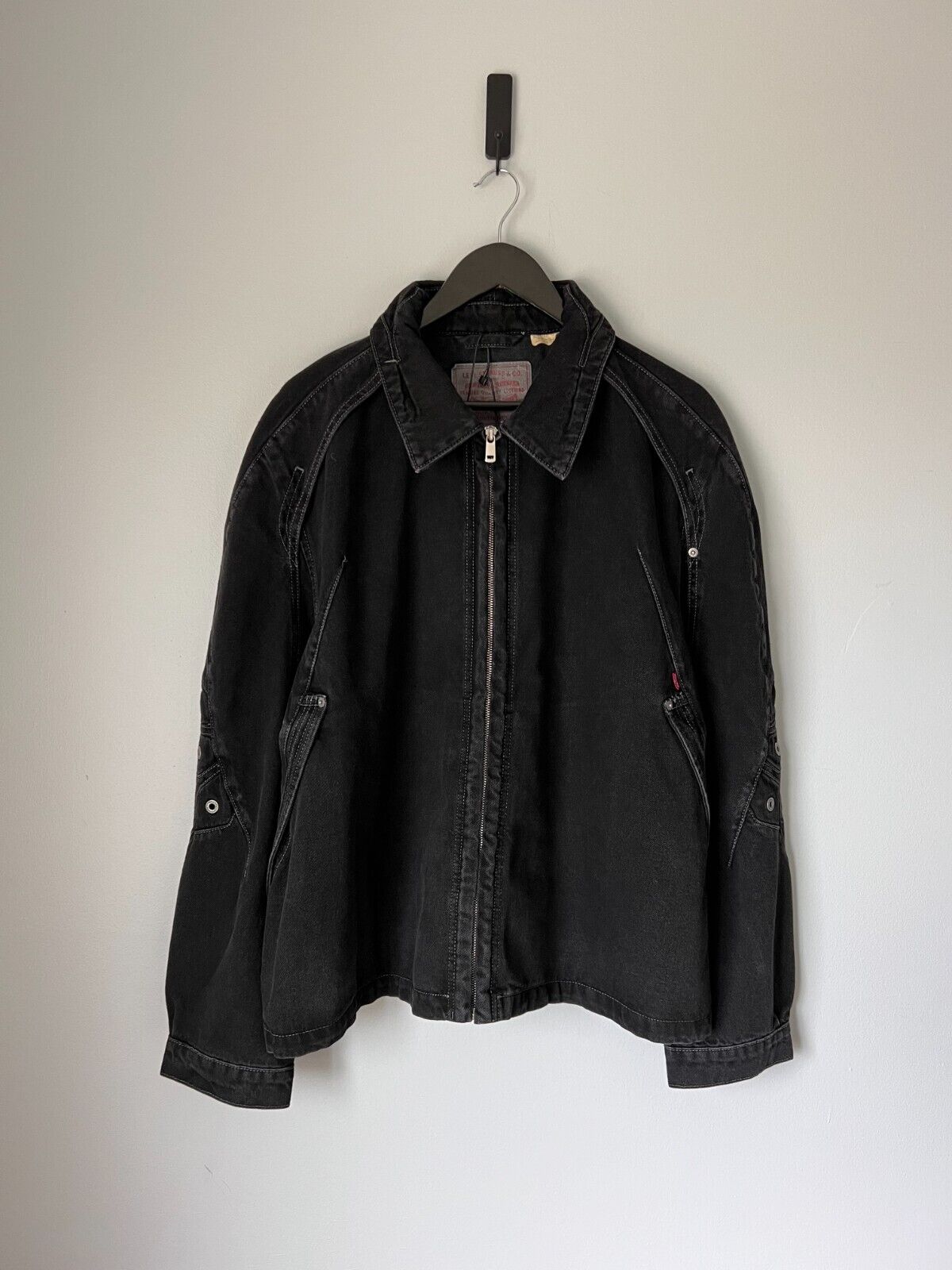 Kiko Kostadinov x Levi's Denim Jacket - Size XL - Black Kiko Kostadinov x Levi's Denim Jacket - Size XL - Black