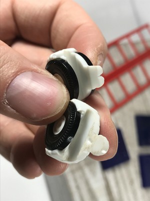 1950's Tumblin' Tireman B.F. Goodrich Tire Gas Car Advertising Toy parts repair