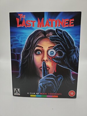 THE LAST MATINEE (2020) Limited Ed Blu-Ray USED (Region B/Not USA Compatible)