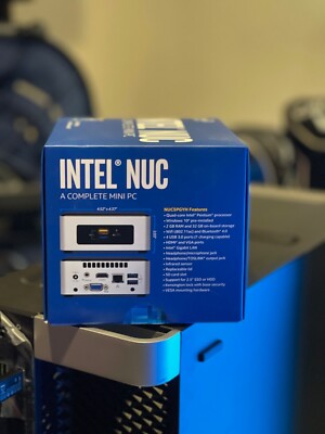 Intel NUC Mini PC NUC5PGYH0AJ  IntelPentium N3700 1.60Ghz  Quad-Core  Kit NEW