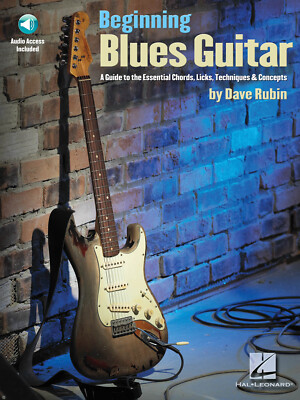 Beginning Blues Guitar Lessons Learn to Play Hal Leonard Tab Book Online Audio
