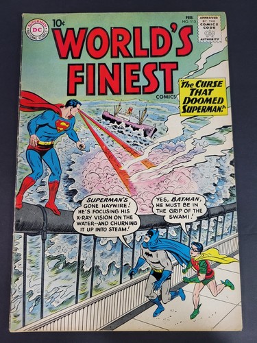 アメコミリーフ World's Finest #153 1965年 CGC3.0 アメコミ