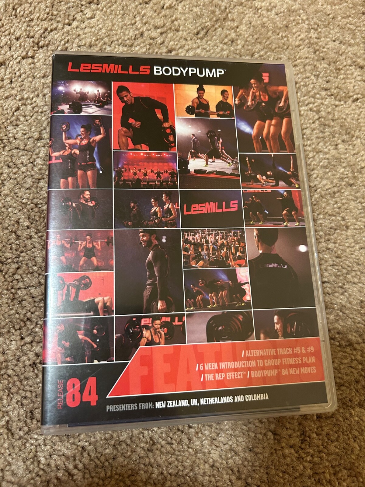 Les Mills BODYPUMP Body Pump 84 DVD + CD + Notes Strength