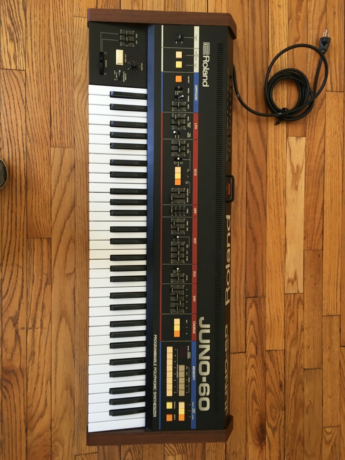 Vintage Keyboard Roland Juno 60 - Ultra Mint - Rarely Played