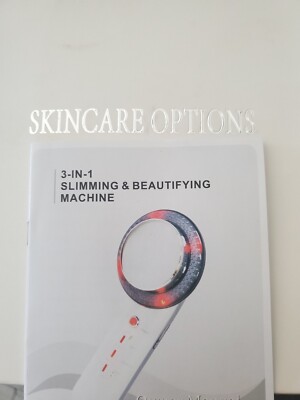 Skincare Options 3-in-1 EMS Ultrasonic Infrared Slimming and Beautifying Machine
