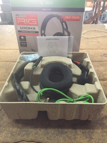 Plantronics RIG 100HX Urban Camo XBOX ONE headset in box
