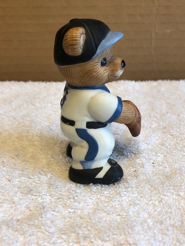 Home Interiors And Gifts Bear Baseball Player Figurine