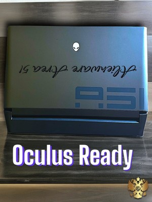 Dell Alienware Area 51 M15 M Custom oculus Ready Gaming Laptop Wpelican Backpack
