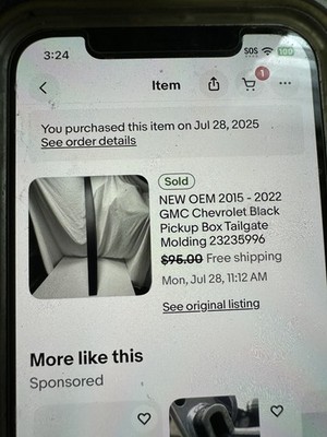 Foto dell'oggetto di un acquirente verificato