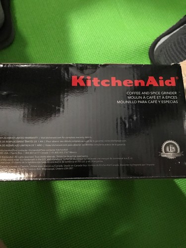KitchenAid Blade Coffee Grinder Kit in Onyx Black