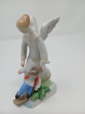 Guardian Angel with Boy