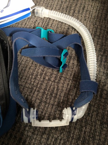 Used Good Condition Resmed Mirage Swift  II Headgear Travel Case Tube User Guide