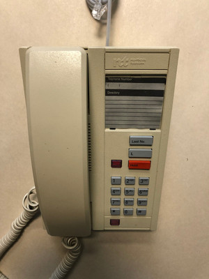 Vintage Northern Telecom Unity SE Phone,  with Hold, Link and Last Number Redial