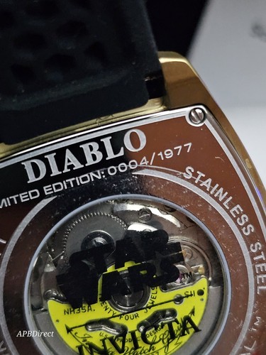Pre-owned Invicta - Star Wars 4 Stormtroopers Diablo - Limited Ed Automatic Mens Watch