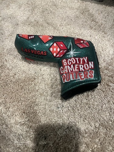 Scotty Cameron - スコッティキャメロン パターカバーVEGAS Let&#39;s Roll Green Scotty Cameron Putter Cover VEGAS Let's Roll Green 2021 Mint