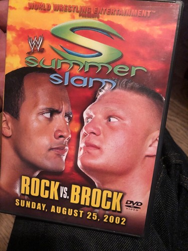 [最終値下げ]SUMMERS LIVE DVD セット＋付属DVD WWE Summerslam - WWF Wrestling Rock V.S. Brock Summer Slam DVD
