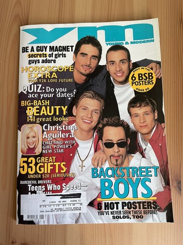 1999 BackstreetBoys バックストリート ボーイズ 両面プリント