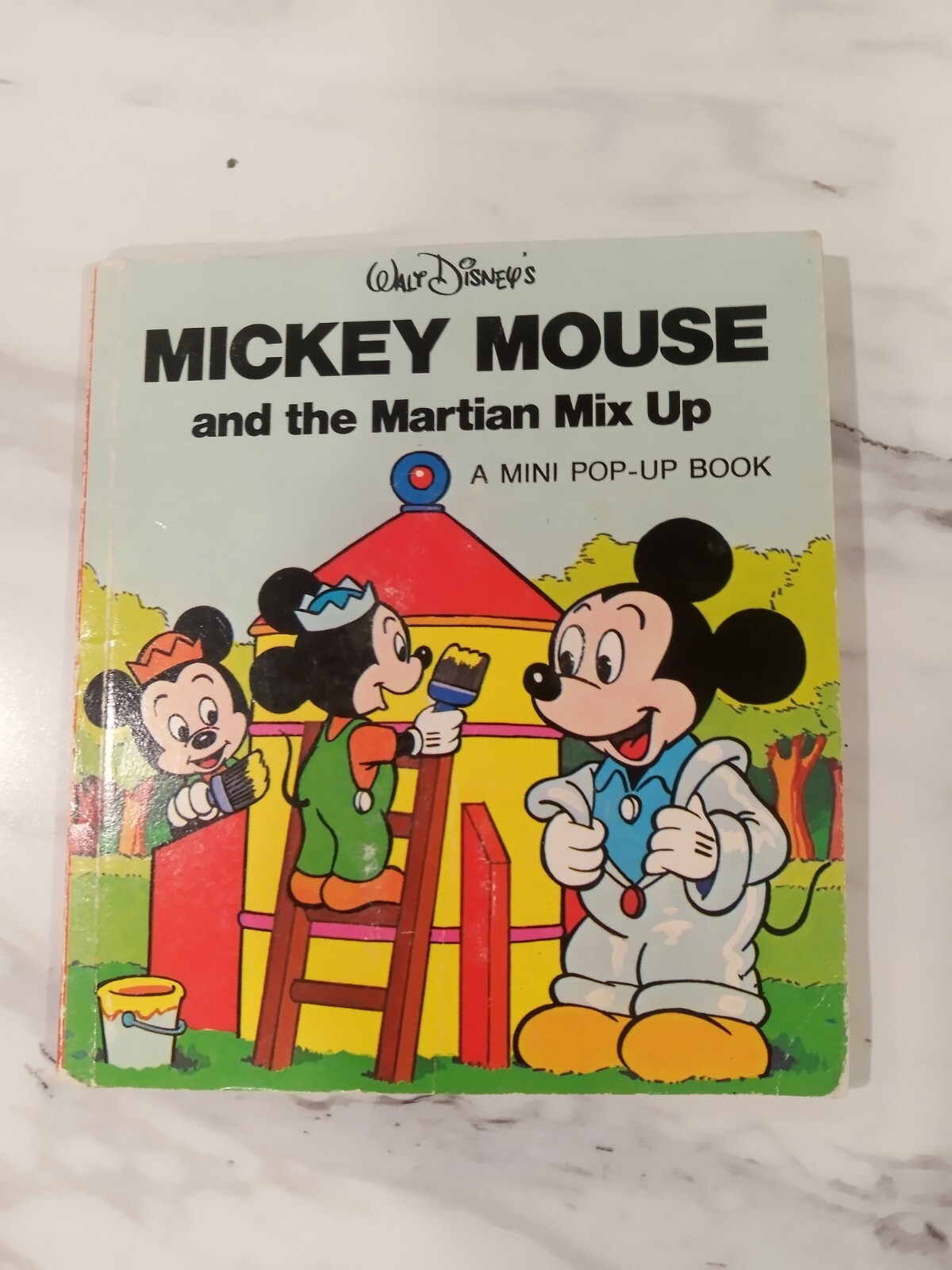 希少 MICKEY'S POP-UP BOOK OF MICKEY'S Pop-up Book of SHAPES, 1985, First Printing, Mickey
