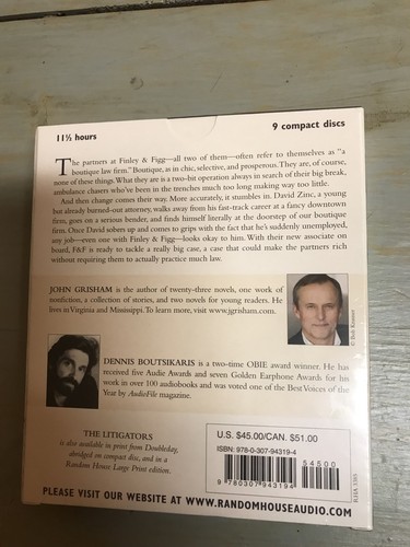 John Grisham Audio Books