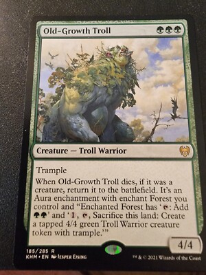 Old-Growth Troll Kaldheim Regular