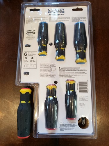 Stanley FMHT62052 6 Piece FatMax Diamond Tip Screwdriver Set