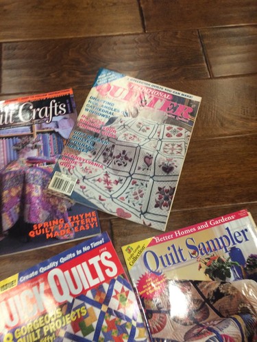 Lot Of 8 Quilting Magazines Country Quilts And More.(lot #2)