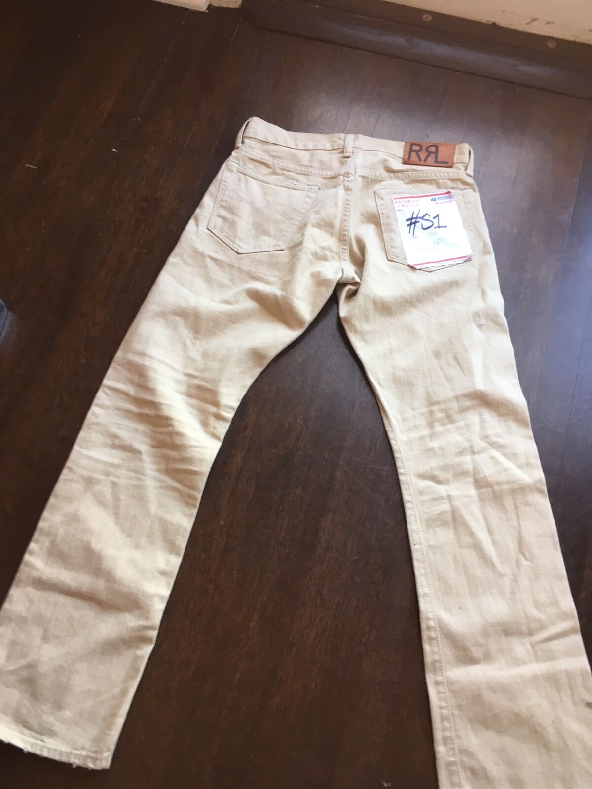 RRL DOUBLE RL Slim bootcut size 30/34 New AGED CREAM men RRL DOUBLE RL Slim bootcut size 30/34 New AGED CREAM men
