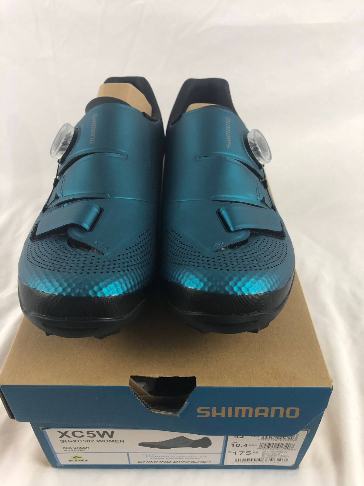 Shimano XC5W SH-XC502 Women's MTB Shoes EU 43 US 10.4 Sea Green | eBay