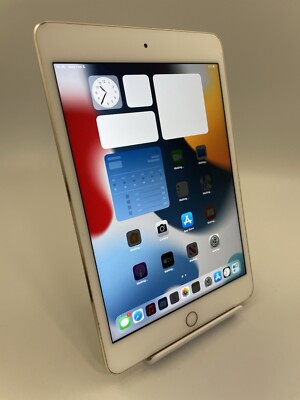 Apple iPad Mini 4 A1538 Gold WiFi 16GB 7.9" Retina iPadOS Tablet #I01