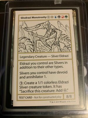 【PSA9 MINT】MTG Slivdrazi Monstrosity 初版 PSA9 MINT】MTG Slivdrazi Monstrosity 初版 Slivdrazi