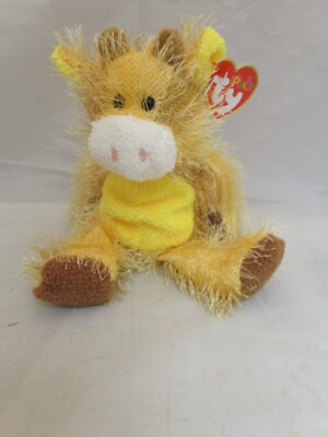 Ty Punkies Collection Beanie Babies T-BONE The Cow/Bull w/tags (9 inches)