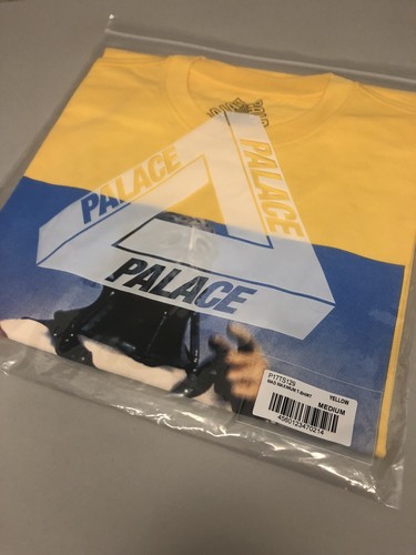 PALACE SKATEBOARDS MAD MAXIMUM T-SHIRT ULTIMO 2019 YELLOW M