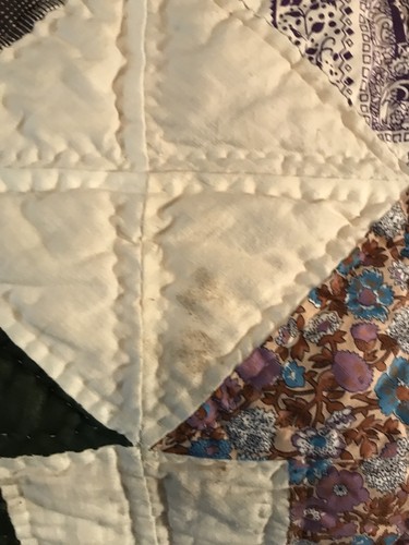 Antique Wrench Quilt Flour Sack