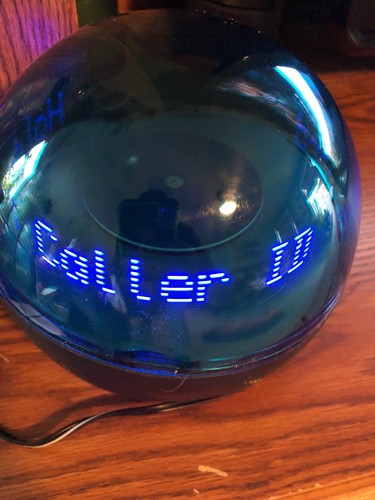 Olympia Info Globe Digital Caller ID with Real-Time Clock Model OL3000.2