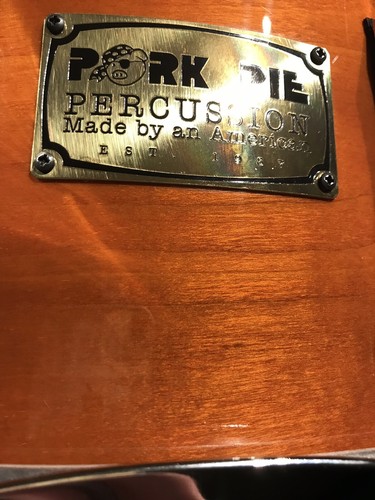 “Cherry Pie” Pork Pie Percussion 7X14 Snare Drum