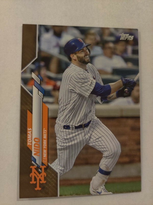 2020 Topps Update #U-283 Tomas Nido NM-MT New York Mets Baseball