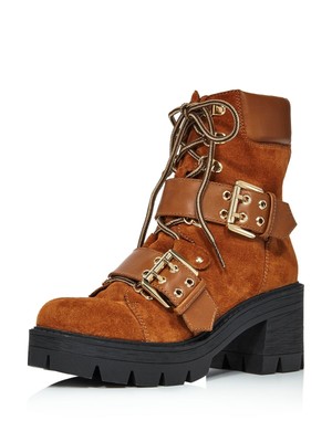 

Женские кожаные походные ботинки Genie коньячно-коричневого цвета с двумя ремешками AQUA, размер 8 м, Коричневый, AQ-GENIE