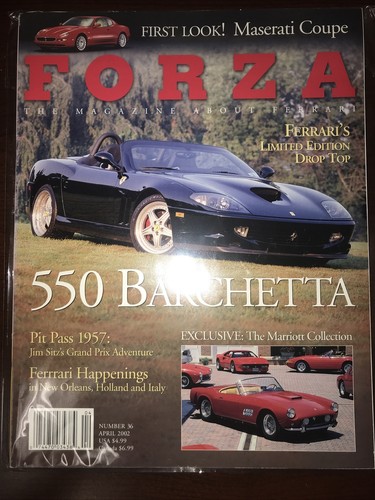 週刊誌 AXS Forza Magazine Issue #36 April 2002 | eBay