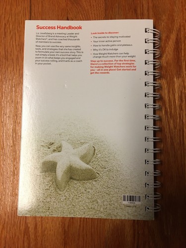 Weight Watchers SUCCESS HANDBOOK  MOTIVATIONAL Workbook 2012