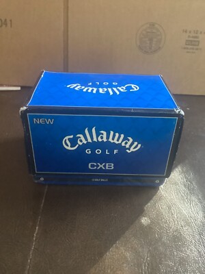 One Dozen New Old Stock CALLAWAY CXB Distance Technology Golf Balls