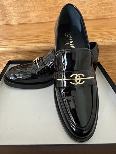 CHANEL ローファー ブラック　sz36.5 used $_32.JPG?set_id=880000500F