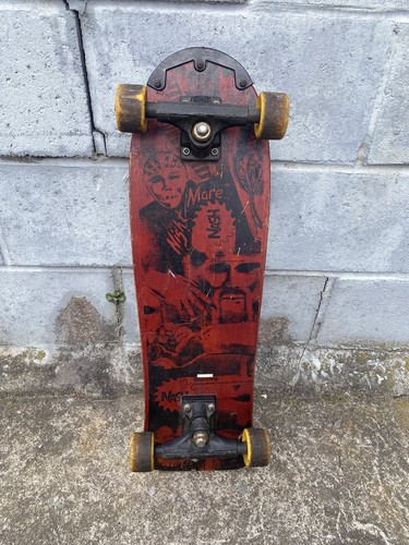 NASH ナッシュ スケートボード Shark ビンテージ Vintage Nash Shark Skateboard in Wood with Dark Blue Shark