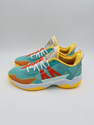 Jordan One Take II Basketball Shoe Tropical Twist CW2457-300 Mens