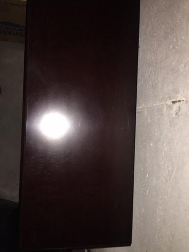 CD/DVD Holder, Cherry color wood