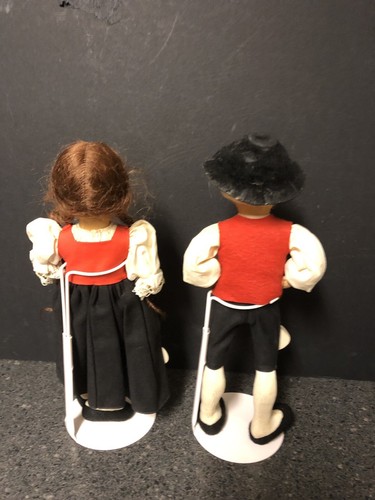 Vintage Baitz Brother/Sister Dolls, Lichtenstein