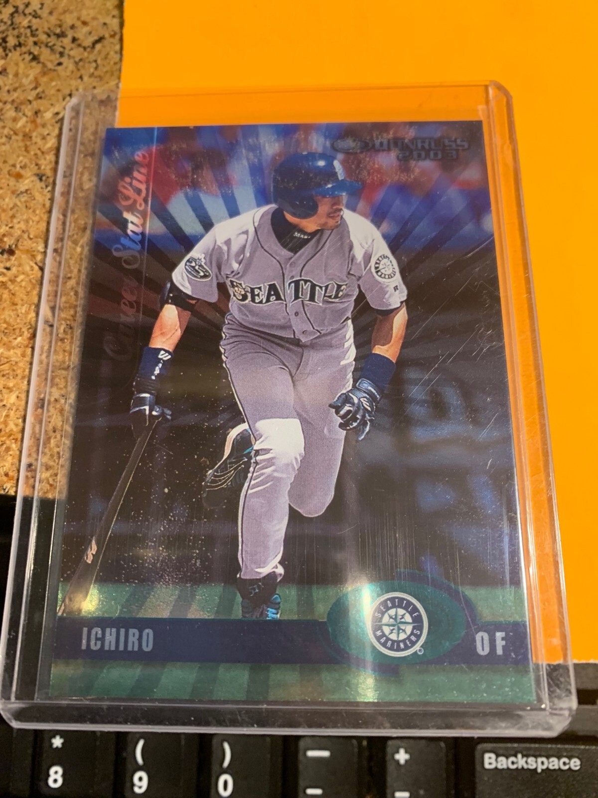 シングルカード 2003 DONRUSS PRODUCTION LINE ICHIRO /100 2003 Donruss Signature Series Ichiro Suzuki Seattle Mariners