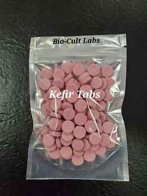 Milk Kefir Probiotic Tablets (120) 5M CFU Each / ''On-The-Go-Tabs '' MAHA